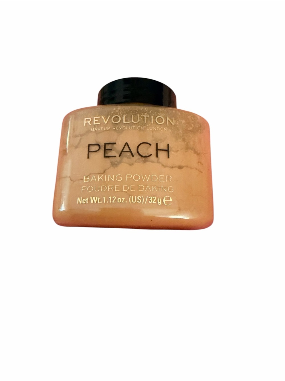Revolution Peach Tone Loose Setting Powder Jar